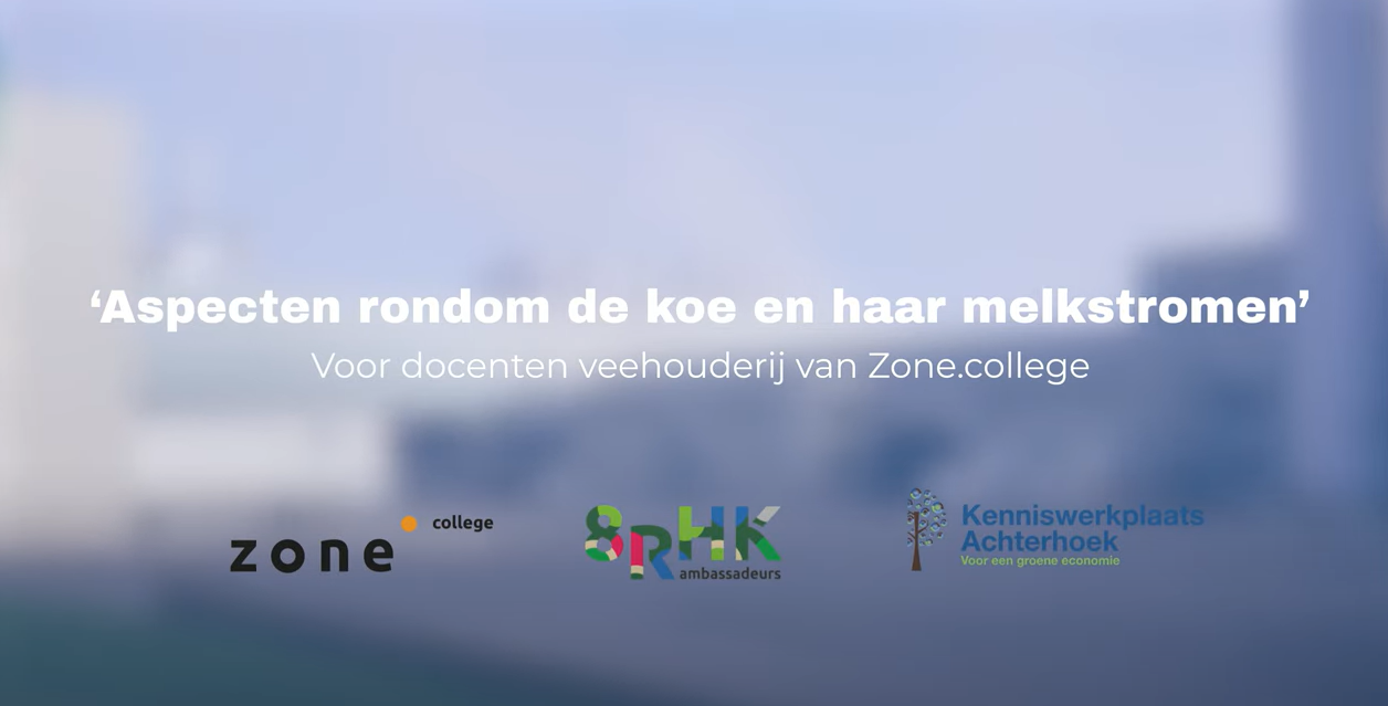 Studiedag ‘Aspecten rondom de koe en haar melkstromen’ voor docenten veehouderij van Zone.college.